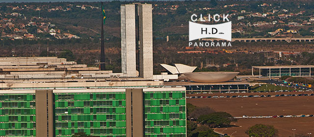 Click na imagem e aprecie a vista panoramica da Esplanada dos Ministerios, Brasilia, Distrito Federal em HD, high definition, em gigafoto do AYRTON, especialista e pioneiro no Brasil da tecnica de fotografia panoramica imersiva e de Little Planets